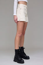 Load image into Gallery viewer, Hidden Ecru A Line Denim Short