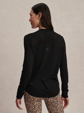 Load image into Gallery viewer, Varley Samia Seamless LS Tee Black