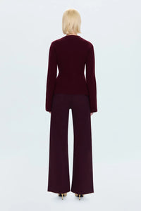 Pistola Claret Penny HR Wide Leg Jean