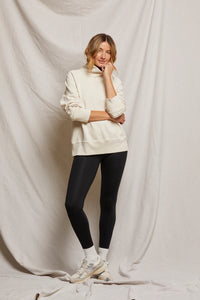 Sugar Oversized Turtleneck Pullover