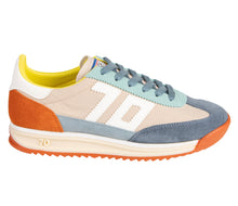 Load image into Gallery viewer, Back 70 Barkley Jogger Multi Jeans Orange Sneaker