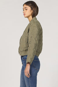 DJD Olive Maverick Bomber Jacket