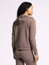 Load image into Gallery viewer, Raisin Ribbed Izzy Hoodie