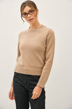 Load image into Gallery viewer, Mocha Basic LS Sweater