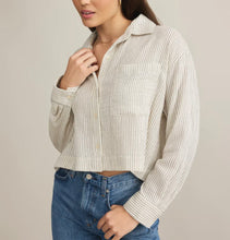 Load image into Gallery viewer, Z Supply Natural Del Mar Striped Shirt