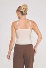 Load image into Gallery viewer, Nude Cami w/ Lace Trim