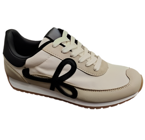 Black/Taupe Comfy Sneaker