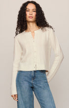 Load image into Gallery viewer, Z Supply Cloud Medina Pointelle Cardigan