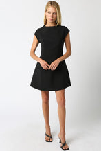 Load image into Gallery viewer, Black SS Dress w/ Lining