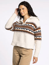 Load image into Gallery viewer, Oxford Tan/Cream Bernice Sweater