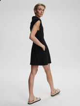 Load image into Gallery viewer, Varley Rebecca Zip Through Dress-Black