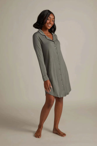 Faceplant Earl Grey Boyfriend Nightshirt