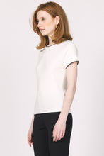 Load image into Gallery viewer, Vintage Cream Stitching Detail Zuma Top