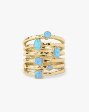 Load image into Gallery viewer, Melinda Maria Blue Opal Monroe Ring