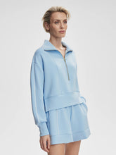 Load image into Gallery viewer, Varley Davenport Half Zip-Airy Blue