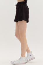 Load image into Gallery viewer, Black Jersey Knit Bubble Hem Set