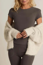 Load image into Gallery viewer, Faceplant Plush Bed Jacket Oatmeal
