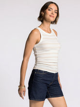 Load image into Gallery viewer, Soft Ribbed Tank Ivory/Latte