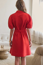 Load image into Gallery viewer, Amber Button Down Dress w/ Belt