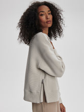 Load image into Gallery viewer, Varley Silver Grey Addelyn Sweat