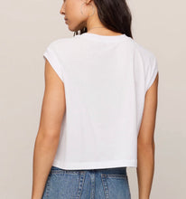 Load image into Gallery viewer, Z Supply Flex Slvls Tee White