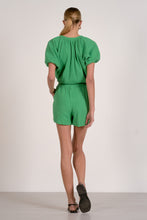 Load image into Gallery viewer, Kelly Green Gauzey Top + Shorts Set