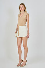 Load image into Gallery viewer, Khaki Neckband Knit Top