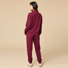 Load image into Gallery viewer, Softies Cherry Cola DreamTech 1/4 Zip Jogger Set