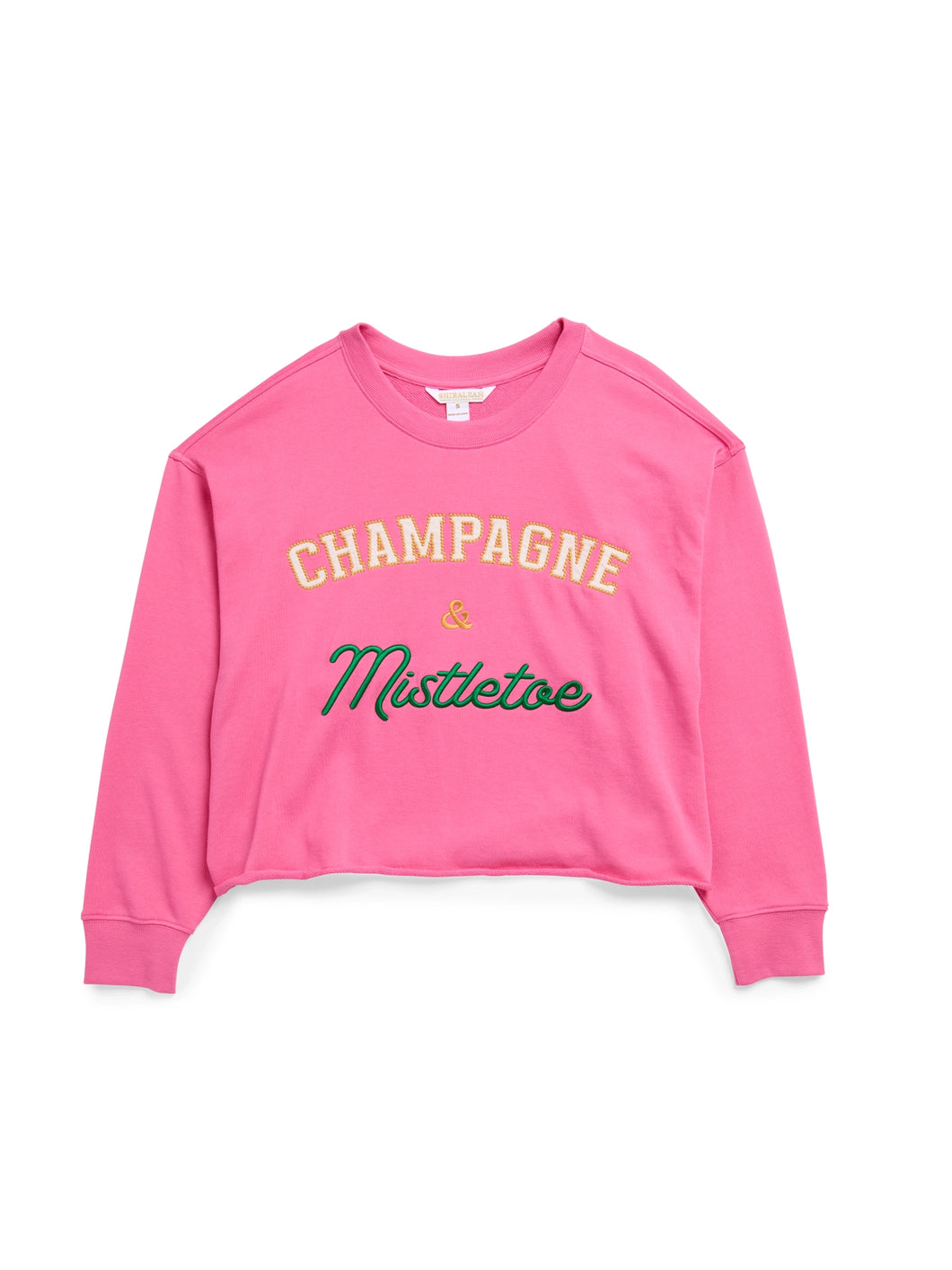 Lounge Sweatshirt Champagne + Mistletoe