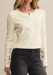 Z Supply Crystal Ferris Henley Top