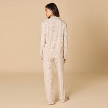 Load image into Gallery viewer, Softies Wild Almond Aria LS + Pant PJ Set