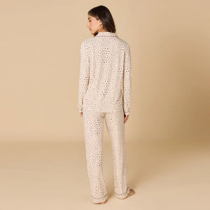 Softies Wild Almond Aria LS + Pant PJ Set