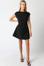 Load image into Gallery viewer, Black SS Dress w/ Lining
