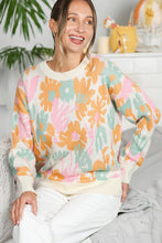 Load image into Gallery viewer, Cream Multi Floral Sweater