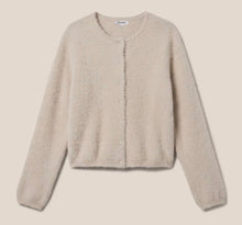 Load image into Gallery viewer, Z Supply Winterglow Fluffy Cardigan Frosted Pearl