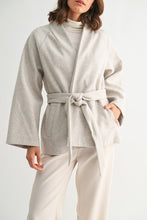 Load image into Gallery viewer, Oatmeal Cape Coat
