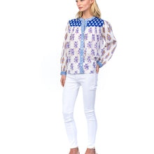 Load image into Gallery viewer, Cobalt Kerani Blouse