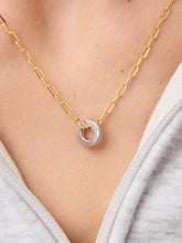 Load image into Gallery viewer, Ana Luisa Gold/Silver Pendant Necklace- Jasper
