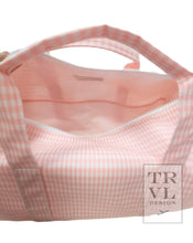Load image into Gallery viewer, TRVL Weekender-Gingham Taffy