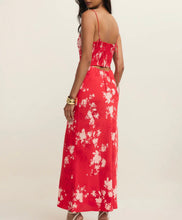 Load image into Gallery viewer, Z Supply Red Alyse Darya Floral Maxi Dress
