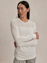 Load image into Gallery viewer, Varley Samia Seamless LS Tee White