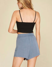 Load image into Gallery viewer, Dusty Blue Drawstring Shorts