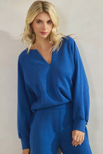 Load image into Gallery viewer, Blue Softie Raglan LS w/ Pant Set