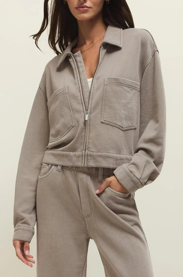 Z Supply Oyster Heritage Knit Jacket – Mod and Proper