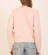 Load image into Gallery viewer, Blush Bow Tied Sweater