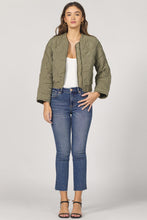 Load image into Gallery viewer, DJD Olive Maverick Bomber Jacket