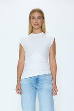 Load image into Gallery viewer, Pistola Nya Draped Tee Le Blanc