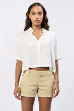 Load image into Gallery viewer, DJD White Ansel SS Button Down Shirt