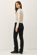Load image into Gallery viewer, Oatmeal Crewneck Button Sweater Vest