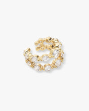 Load image into Gallery viewer, Melinda Maria Gold/White She’s an Icon Ear Cuff